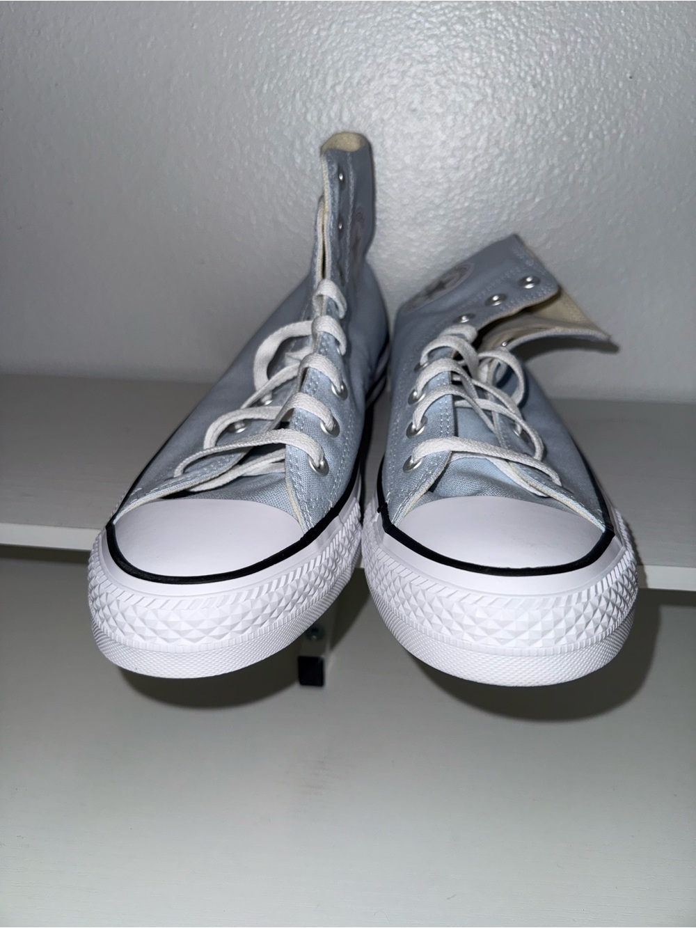 Converse Light Blue High Top Canvas Sneakers - Size 11M, 13W - BRAND NEW - Picture 10 of 16